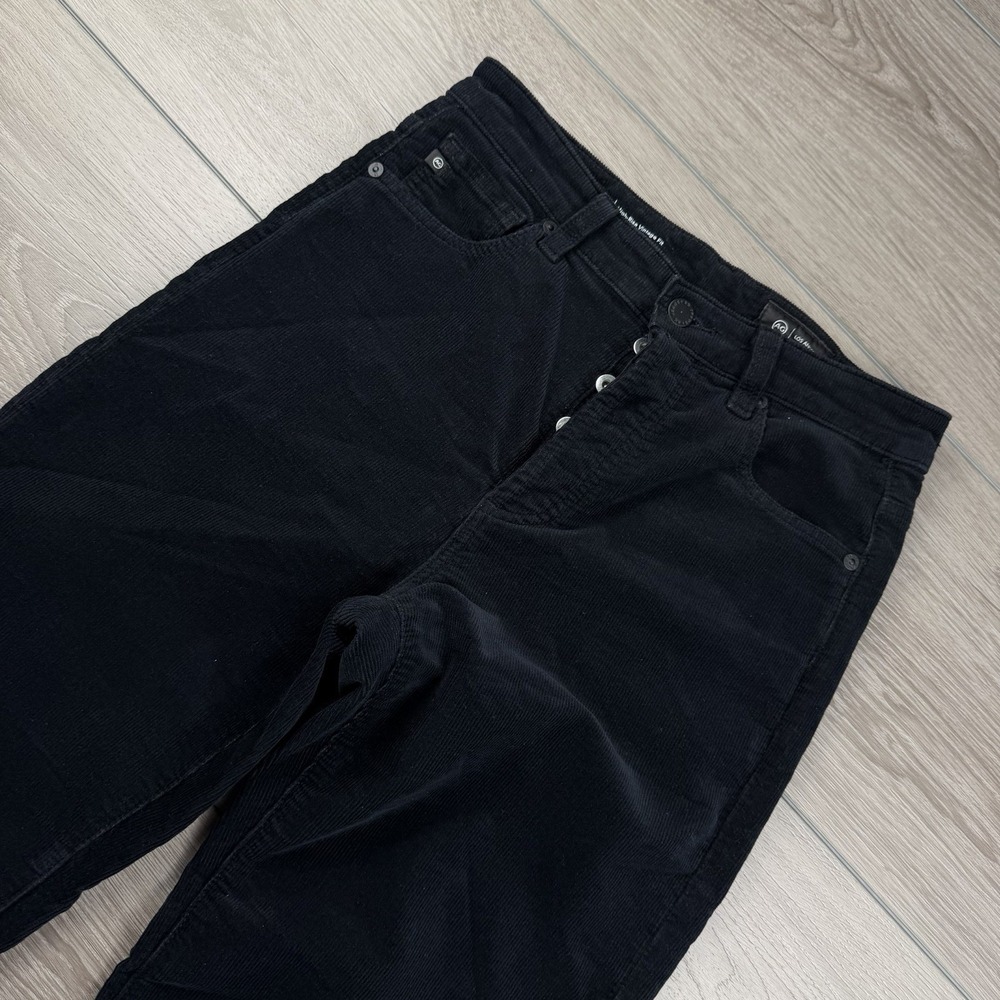 Adriano Goldschmied Women's Alexxis Extended High Rise Button Fly Jeans Black 27